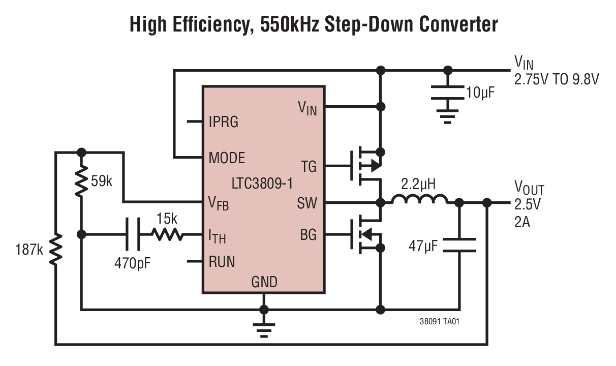 LTC3809-1Ӧͼһ